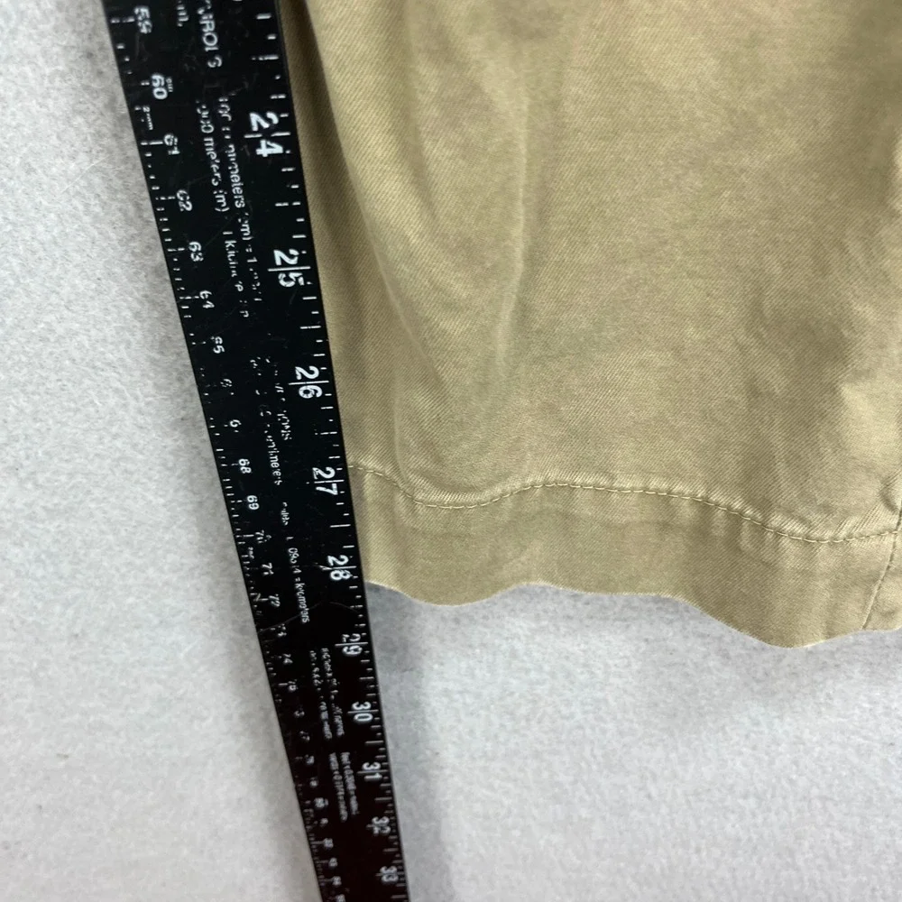 Banana Republic Aiden Chino Pants Mens 32x28* Khaki Tan Slim Fit Preppy Classic